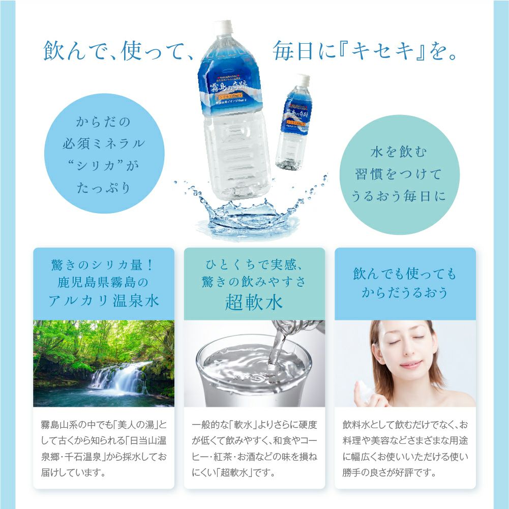 飲んで、使って、毎日に『キセキ』を