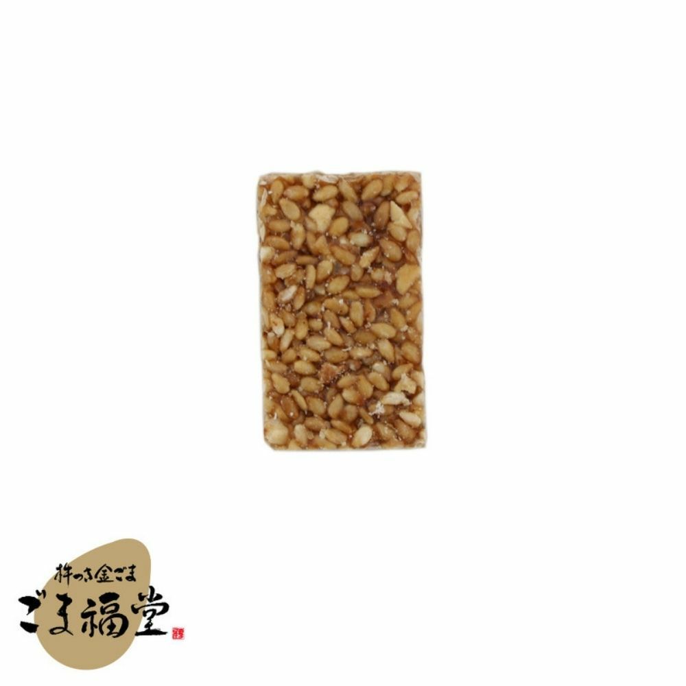 金胡麻入り味噌ナッツ煎餅の実物